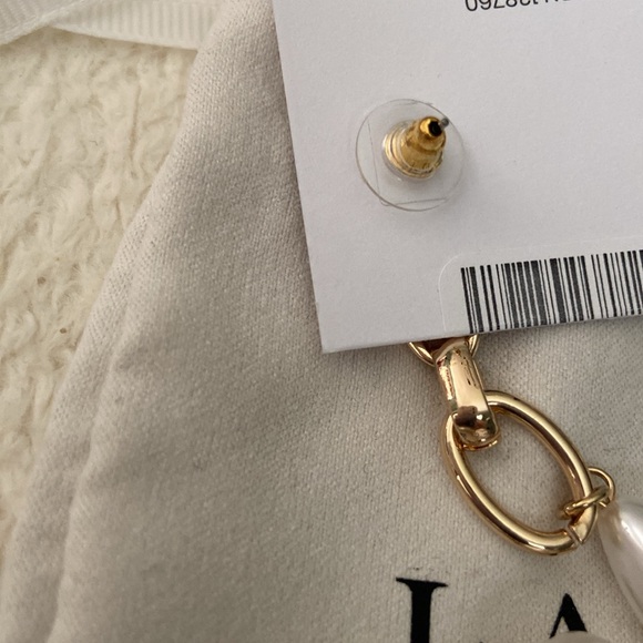 LAURA Bracelet and Earring Set, Faux Pearl and Goldtone, NWT - Picture 7 of 8